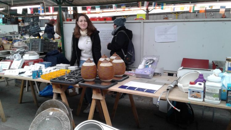 RenouVo au marché Colonie