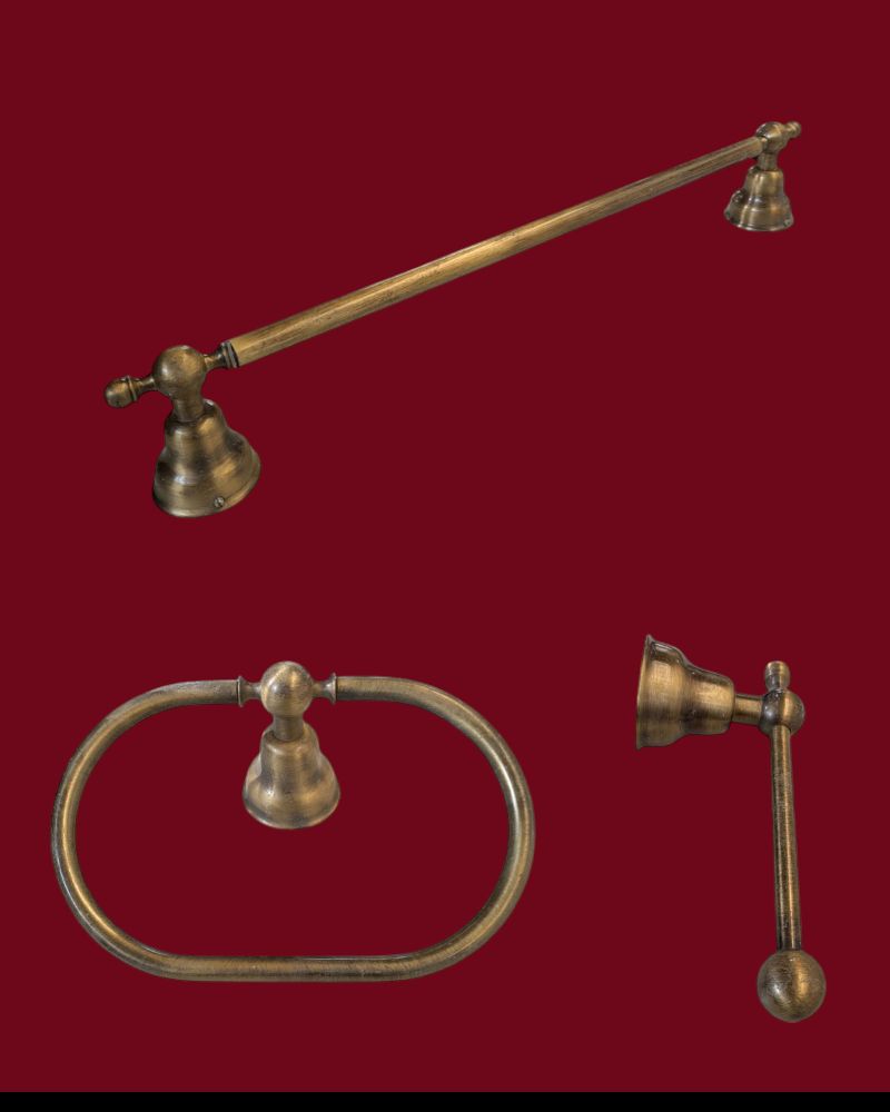 Porte serviette en laiton – Image 2