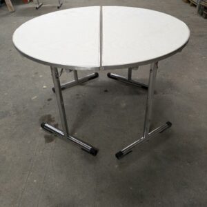 Table buffet demi cercle